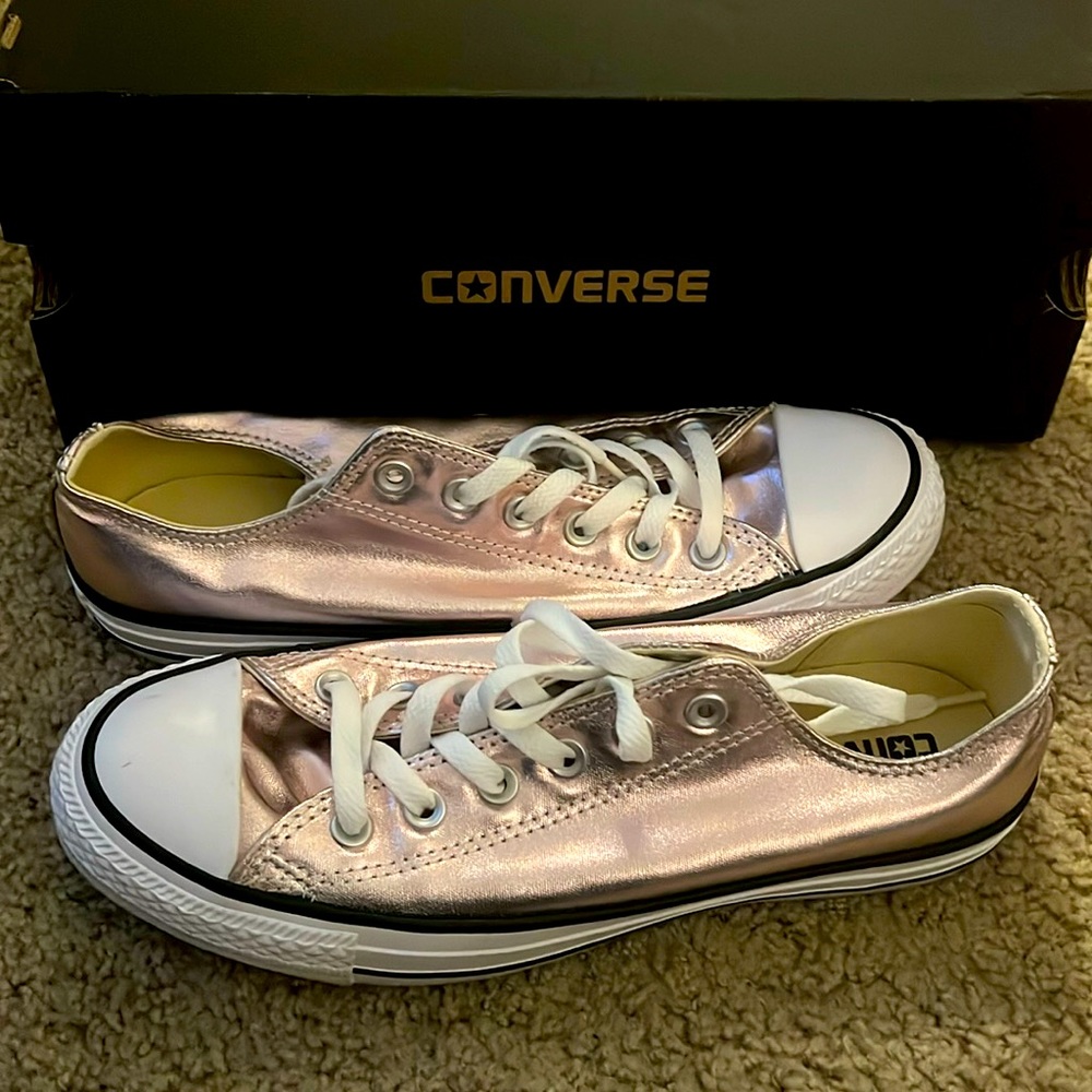 Converse! Never worn and in the original box.
